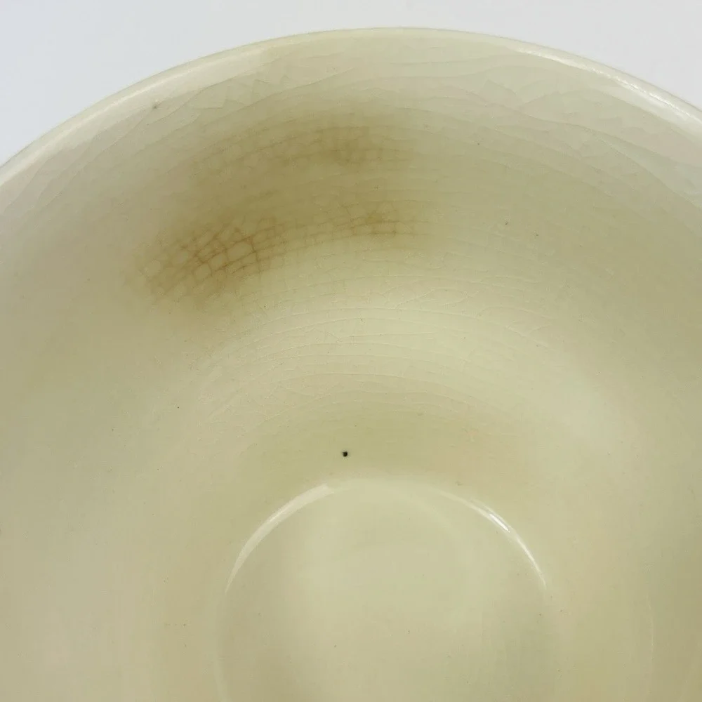 Century by Salem Aristocrat‎ 23 Karat Gold 2 Tea Cups Floral Crazing Browning